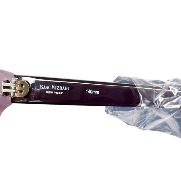 Isaac Mizrahi New York IM 30220 Purple Cat Eye Full Frame Acetate Sunglasses - Picture 6 of 12